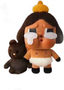 Baby Brown Vinyl Face Plush — Crying Again Vinyl Face Plush Series