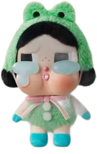 What a Frog Vinyl Face Plush — Crying Again Vinyl Face Plush Series